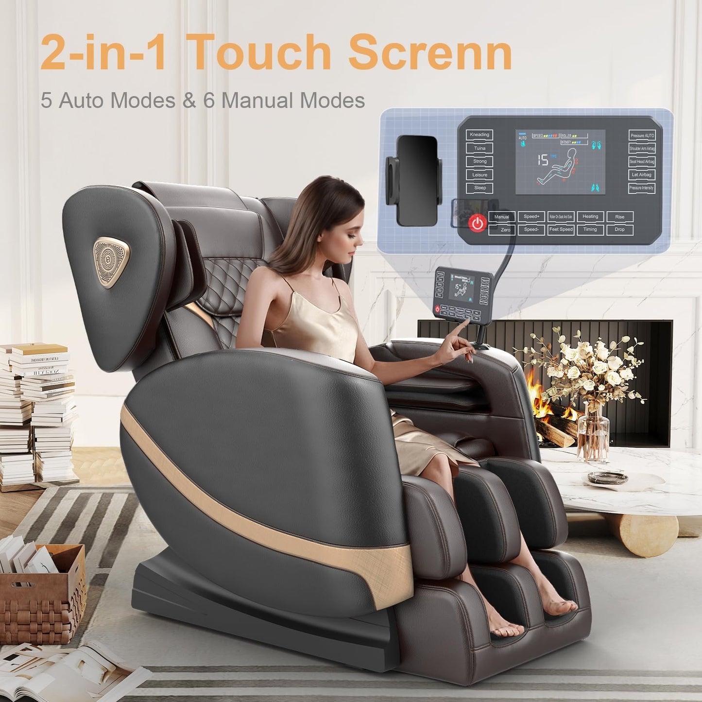 Neck & Back Chair Massager